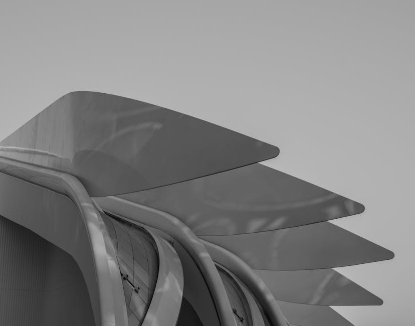 Abstract architectural structure