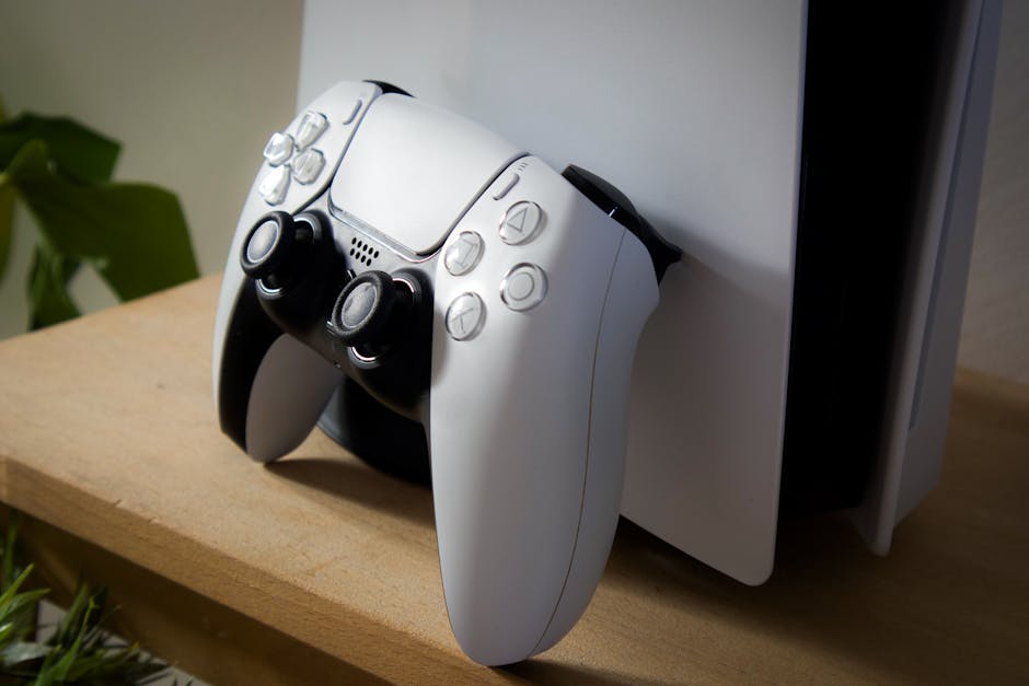 Modern gaming console and controller
